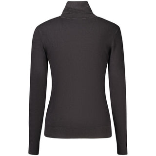 Black Viscose Women's Sweater