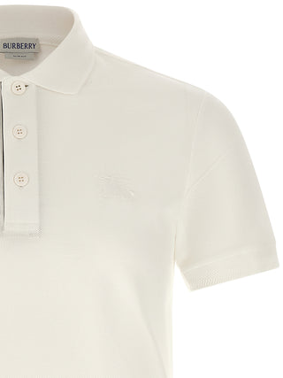 White Cotton Polo Shirt