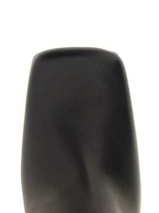 Black Calfskin Over The Knee