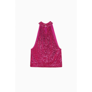 Red Polyester Tank Tops