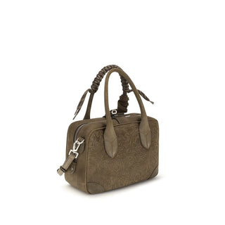 Army Calf Leather Bos Taurus Handbag