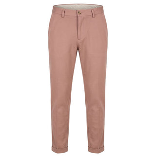 Pink Viscose Men Pant