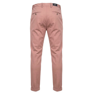 Pink Viscose Men Pant