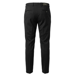 Black Viscose Men Pants