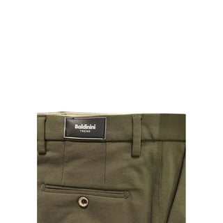 Green Viscose Men Pants