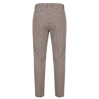 Brown Cotton Men Pant