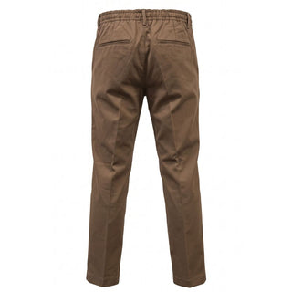 Brown Cotton Mens Pants