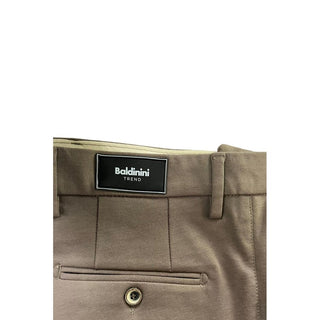 Grey Viscose Men Pants
