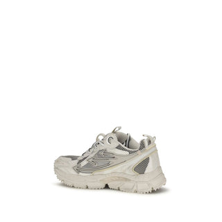 Beige Acetate Athletic Sneakers
