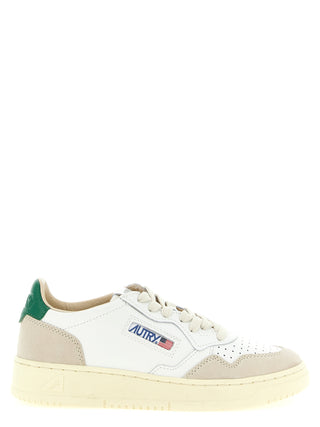 Multicolor Calfskin Low Top Sneakers