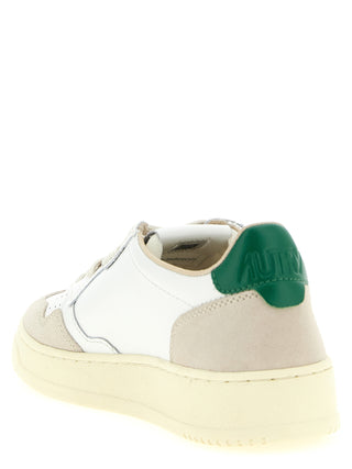Multicolor Calfskin Low Top Sneakers