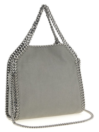 Gray Polyester Handbag