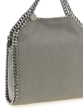 Gray Polyester Handbag