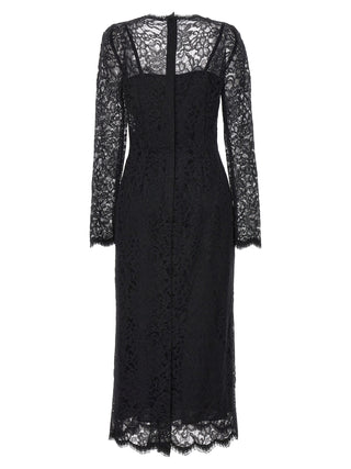 Black Polyamide Casual Dress