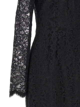 Black Polyamide Casual Dress