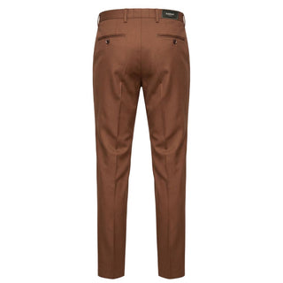 Brown Viscose Men's Pant
