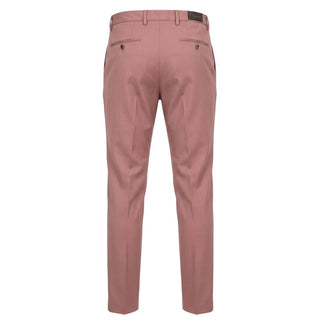 Pink Viscose Men Pant
