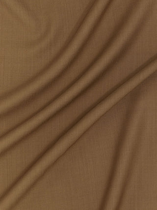 Brown Virgin Wool Foulard