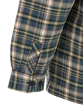 Multicolor Cotton Full-Length Jacket