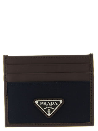 Blue Recycled Polyamide Cardholder