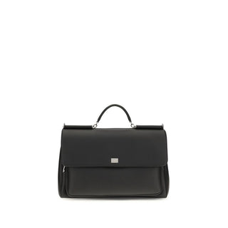 Black Calf Leather Bos Taurus Shoulder Bag