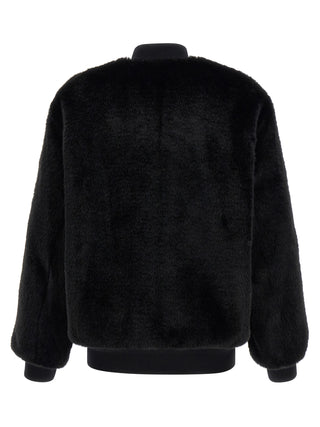 Black Recycled Polyamide Bomber