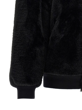 Black Recycled Polyamide Bomber