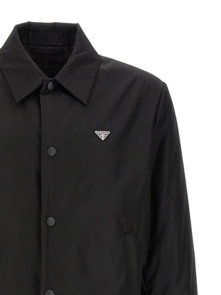 Black Polyamide Shell Jacket