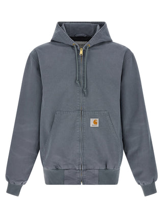 Blue Organic Cotton Bomber