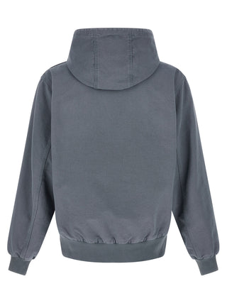 Blue Organic Cotton Bomber