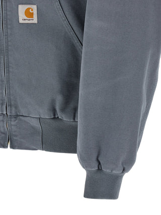 Blue Organic Cotton Bomber