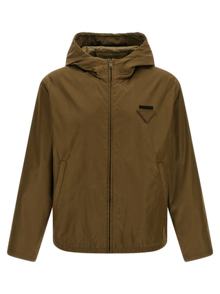 Bicolor Polyamide Shell Jacket