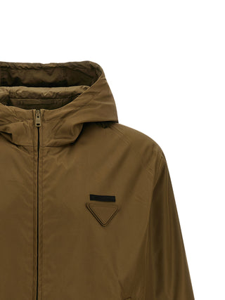 Bicolor Polyamide Shell Jacket