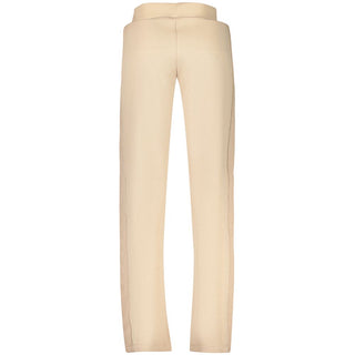 Beige Lyocell Womens Trousers