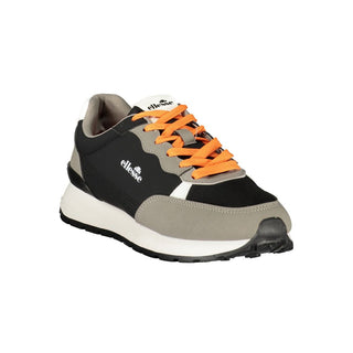 Gray Polyester Mens Sneaker