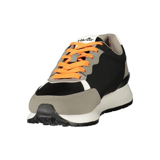 Gray Polyester Mens Sneaker
