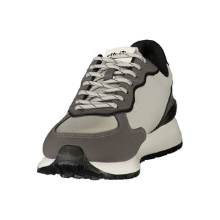 Gray Polyester Men's Sneaker