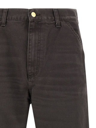 Brown Organic Cotton Casual Pants