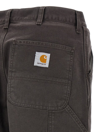 Brown Organic Cotton Casual Pants