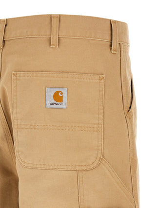Brown Organic Cotton Casual Pants