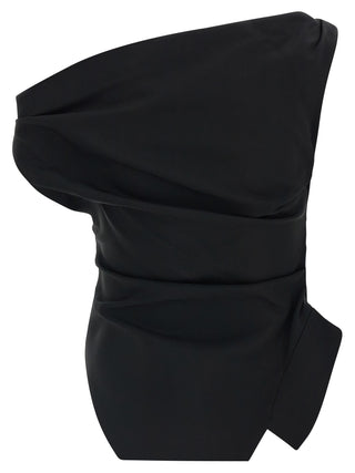 Black Viscose Tank Tops