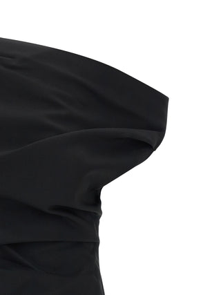 Black Viscose Tank Tops