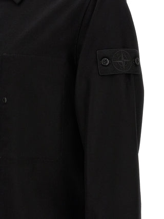 Black Virgin Wool Blouse