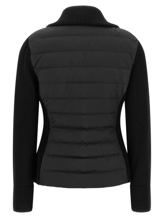 Black Polyester Cardigan