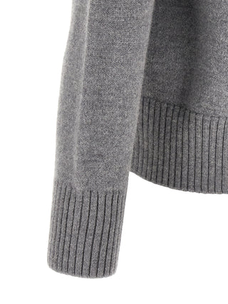 Gray Wool Cardigan