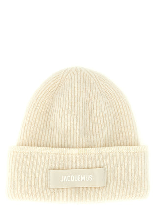 White Wool Beanie