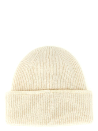 White Wool Beanie
