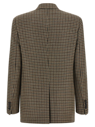 Brown Virgin Wool Blazer