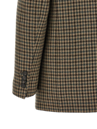 Brown Virgin Wool Blazer