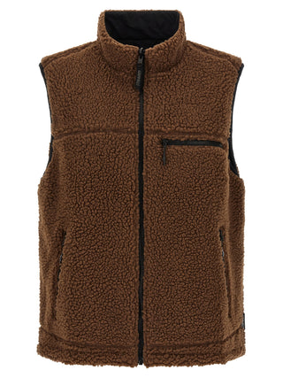 Multicolor Polyester Sleeveless Jacket